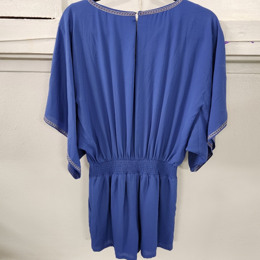 White House Black Market embroidered romper - Picture 7 of 8
